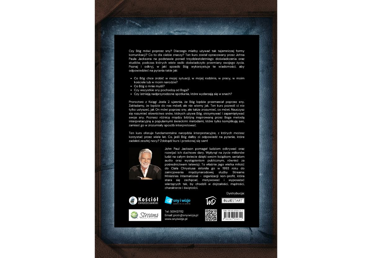 Płyta CD MP3 + Skrypt kursu 201 "Zrozumienie Snów i Wizji" - John Paul Jackson